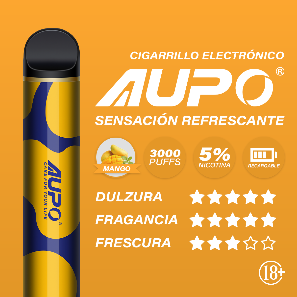 Vape desechable 3,000 puffs